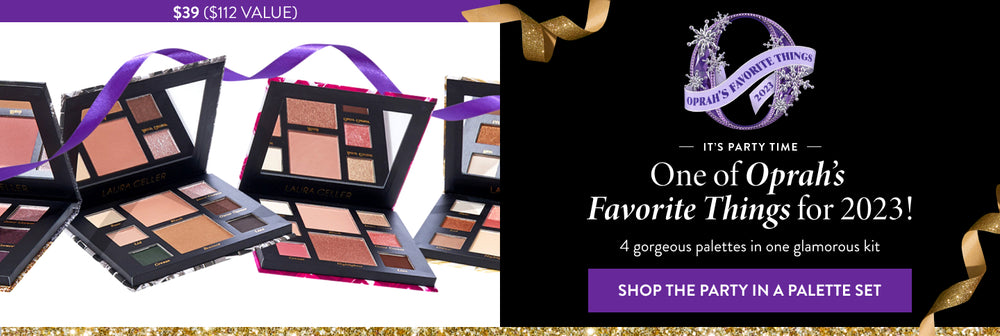 Its Party time! One of Oprah's Favorite Things for 2023. 4 gorgeous palettes in one glamerous kit