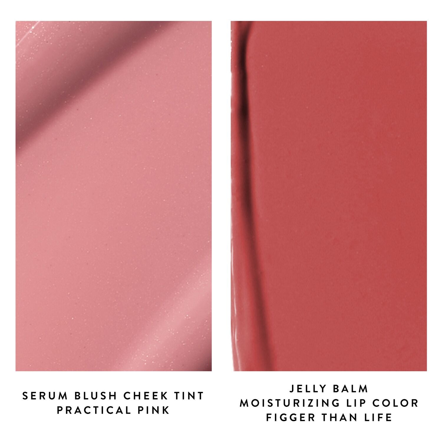 Practical Pink & figger than life - swatch