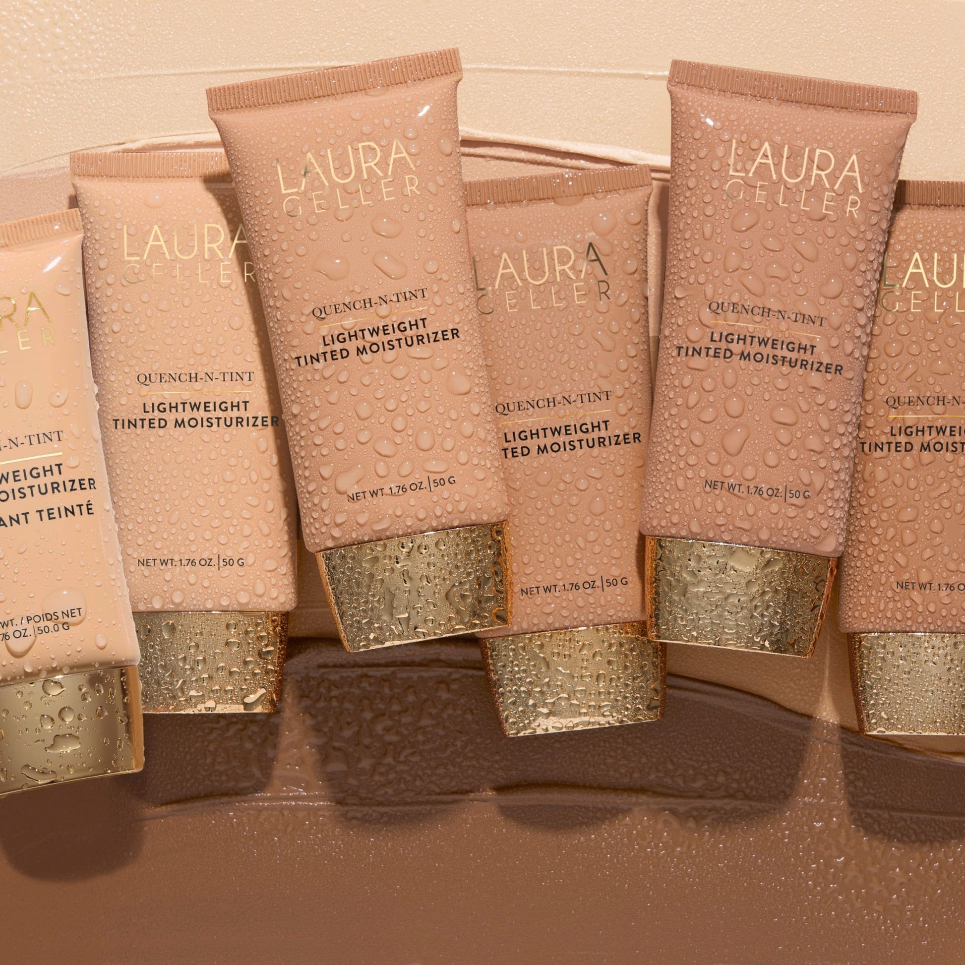 Quench-n-Tint Lightweight Tinted Moisturizer and Sponge lifestyle image of Quench-n-Tints