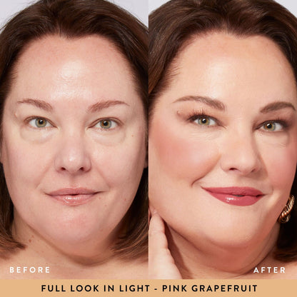 Laura's Brightening Basics Kit - full look in light