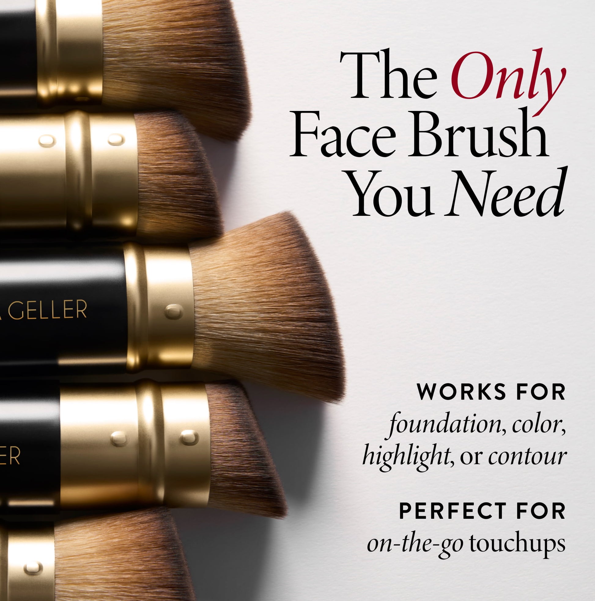 Retractable Angled Kabuki Brush benefits