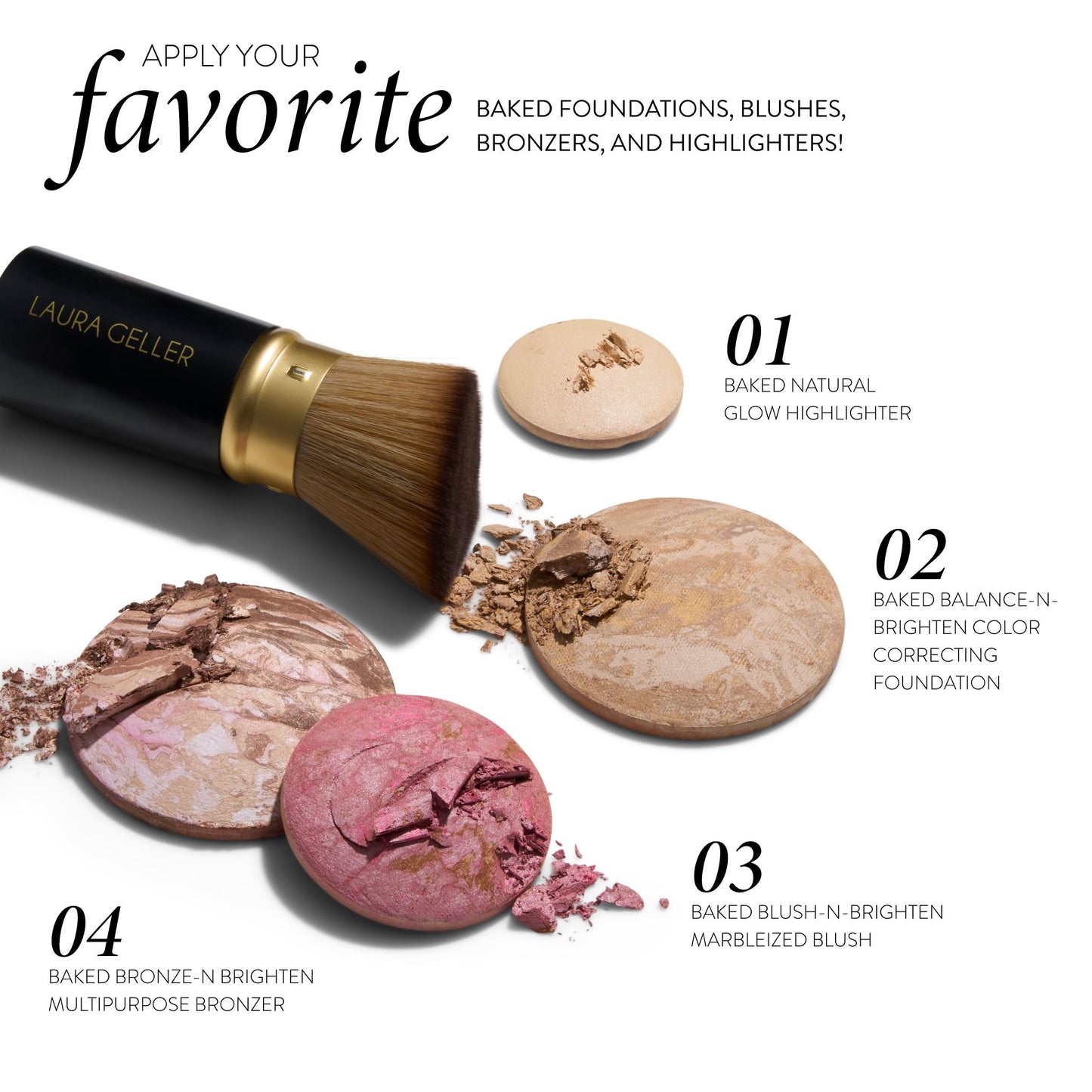 Retractable Angled Kabuki Brush product pairings
