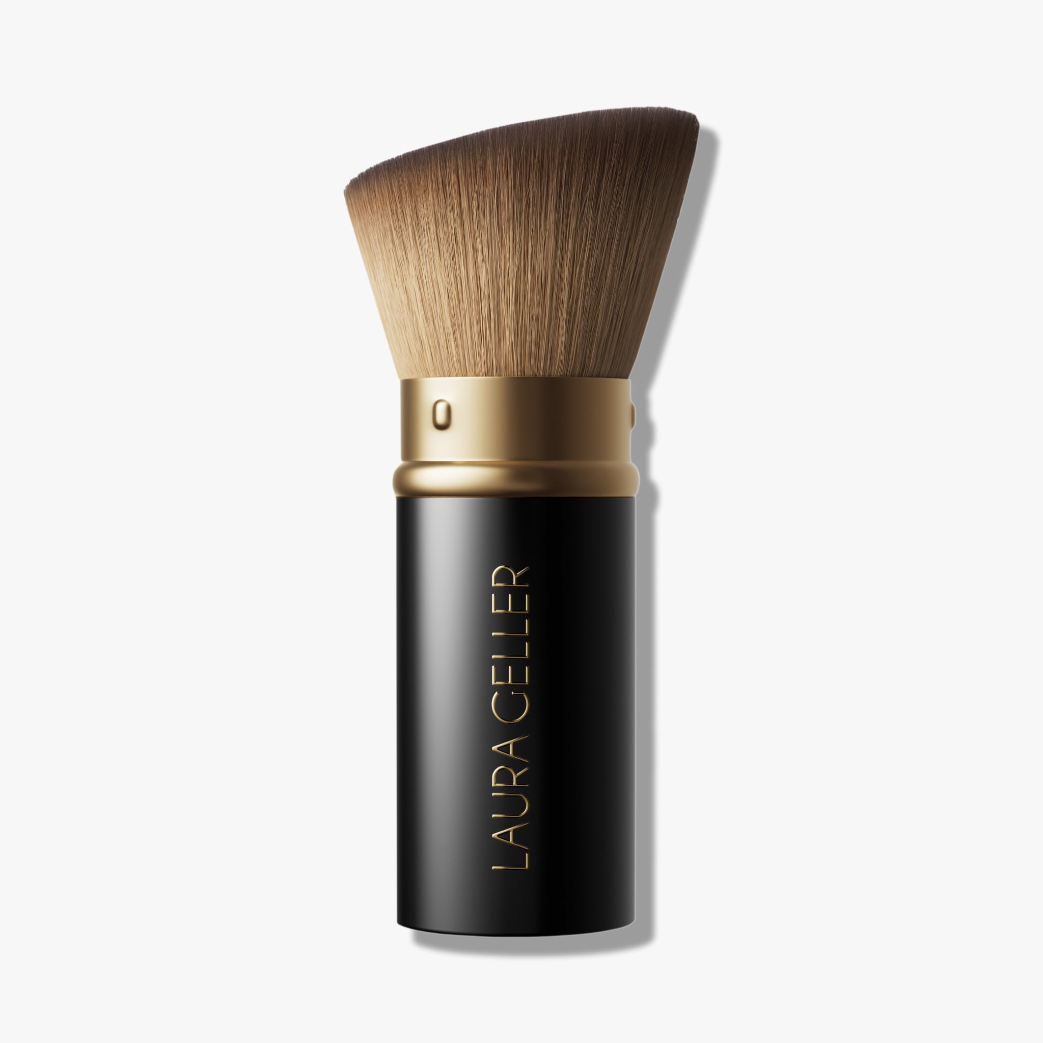 Laura Geller Angled Kabuki Brush soldier 