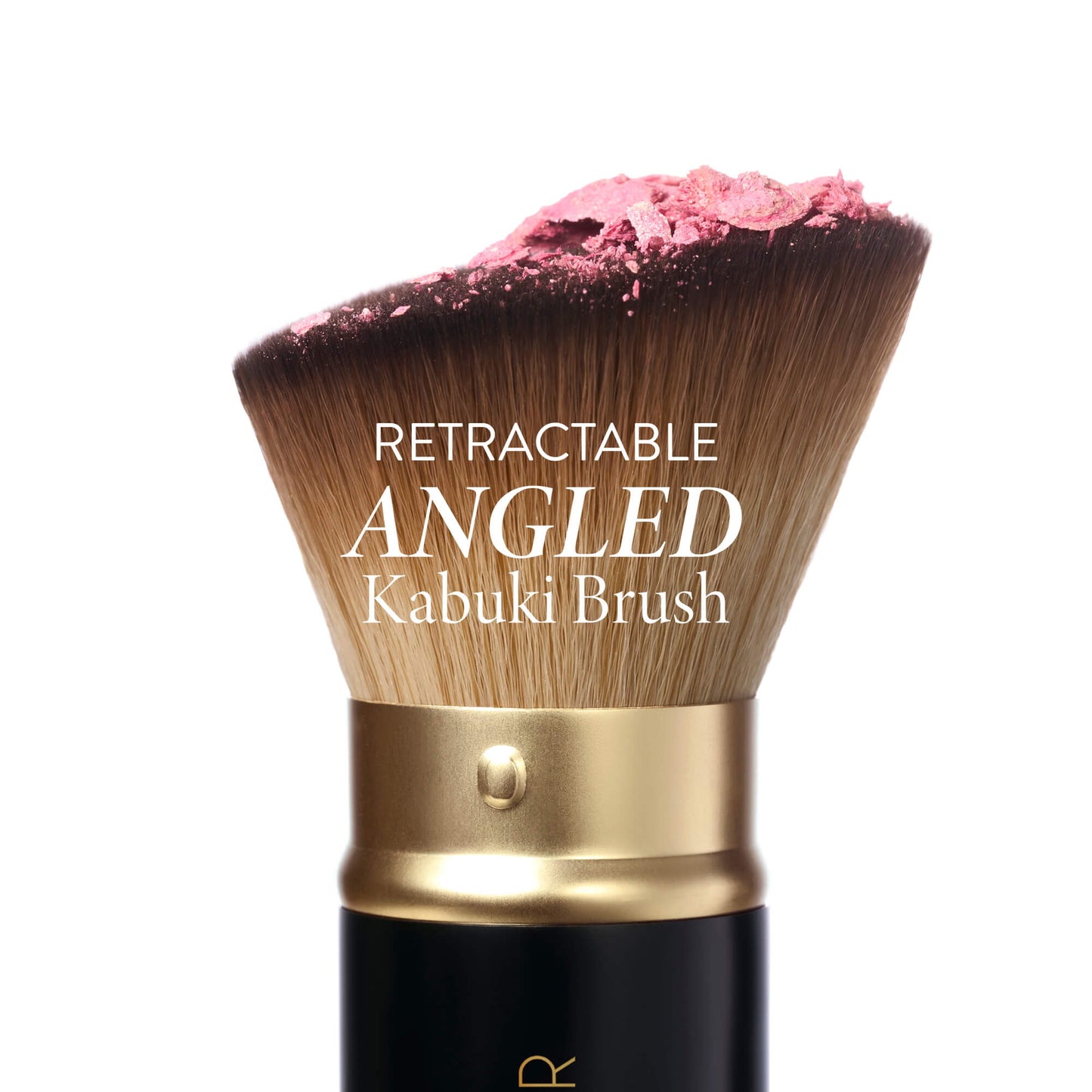 Retractable Angled Kabuki Brush lifestyle