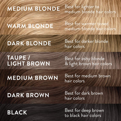 Root Touch Up shade chart