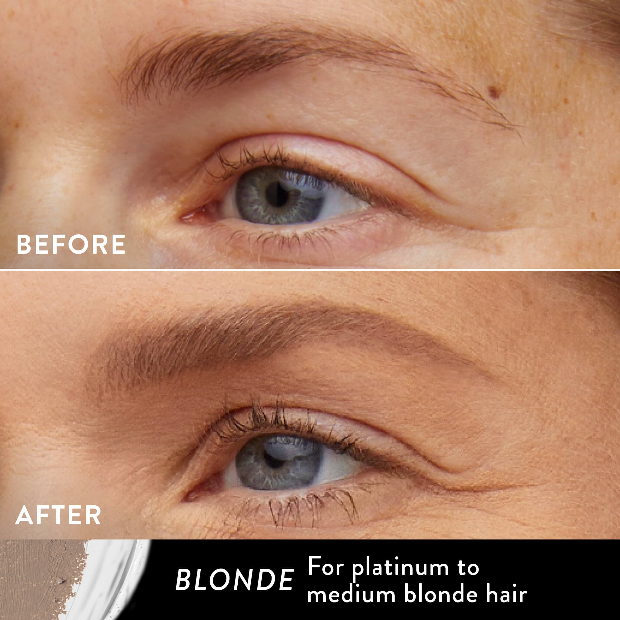 Sculpt-n-Stay Waterproof Brow Pencil & Gel Blonde BA New