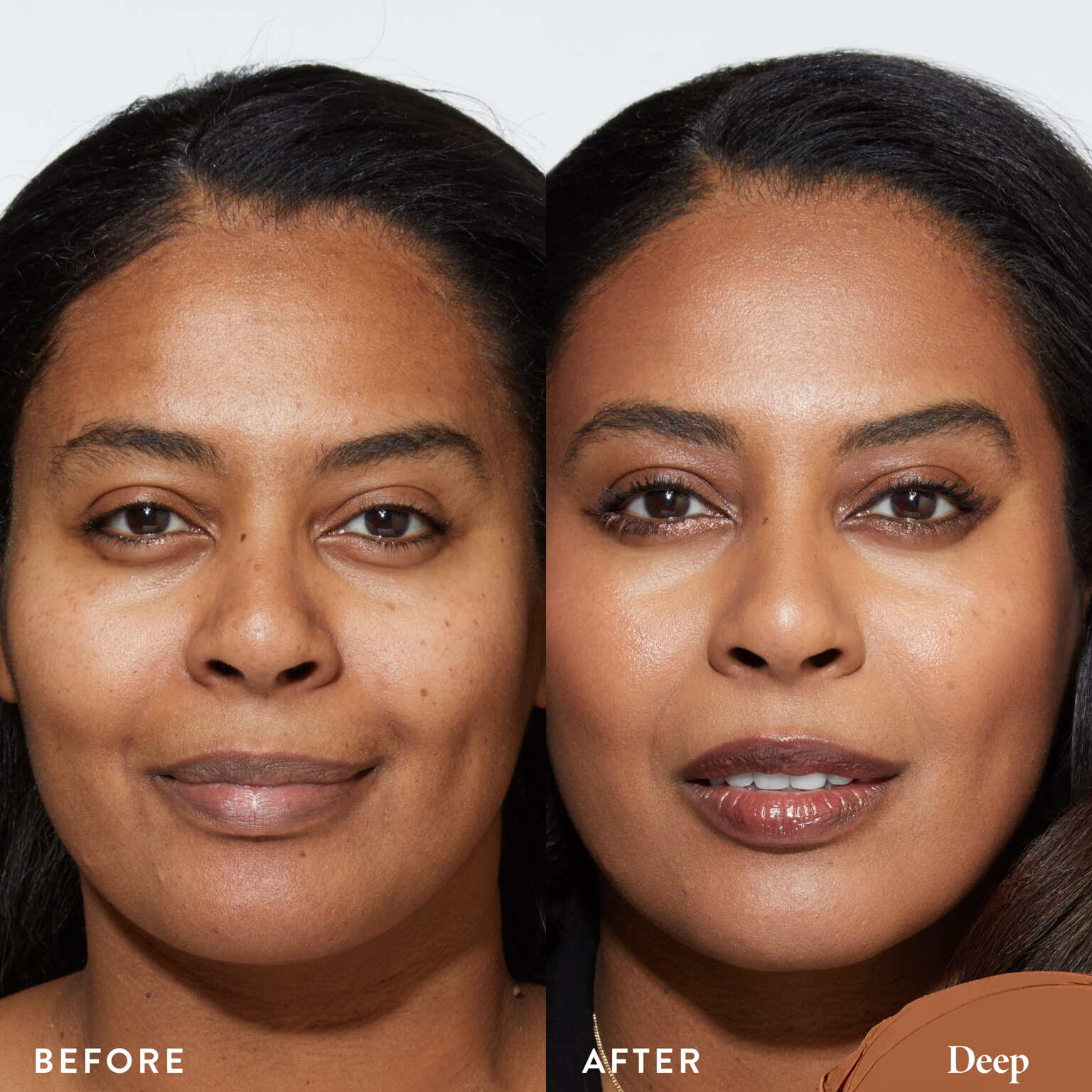 Seamless Finish Full Coverage Concealer Model B&A in deep