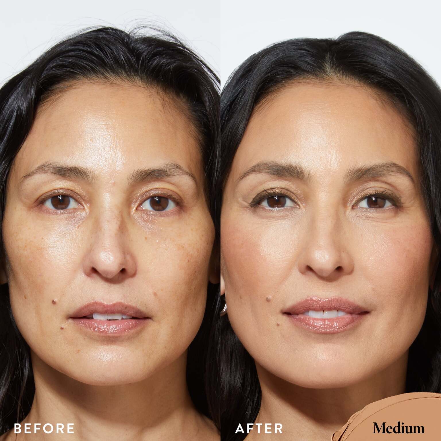 Seamless Finish Full Coverage Concealer Model B&A in medium
