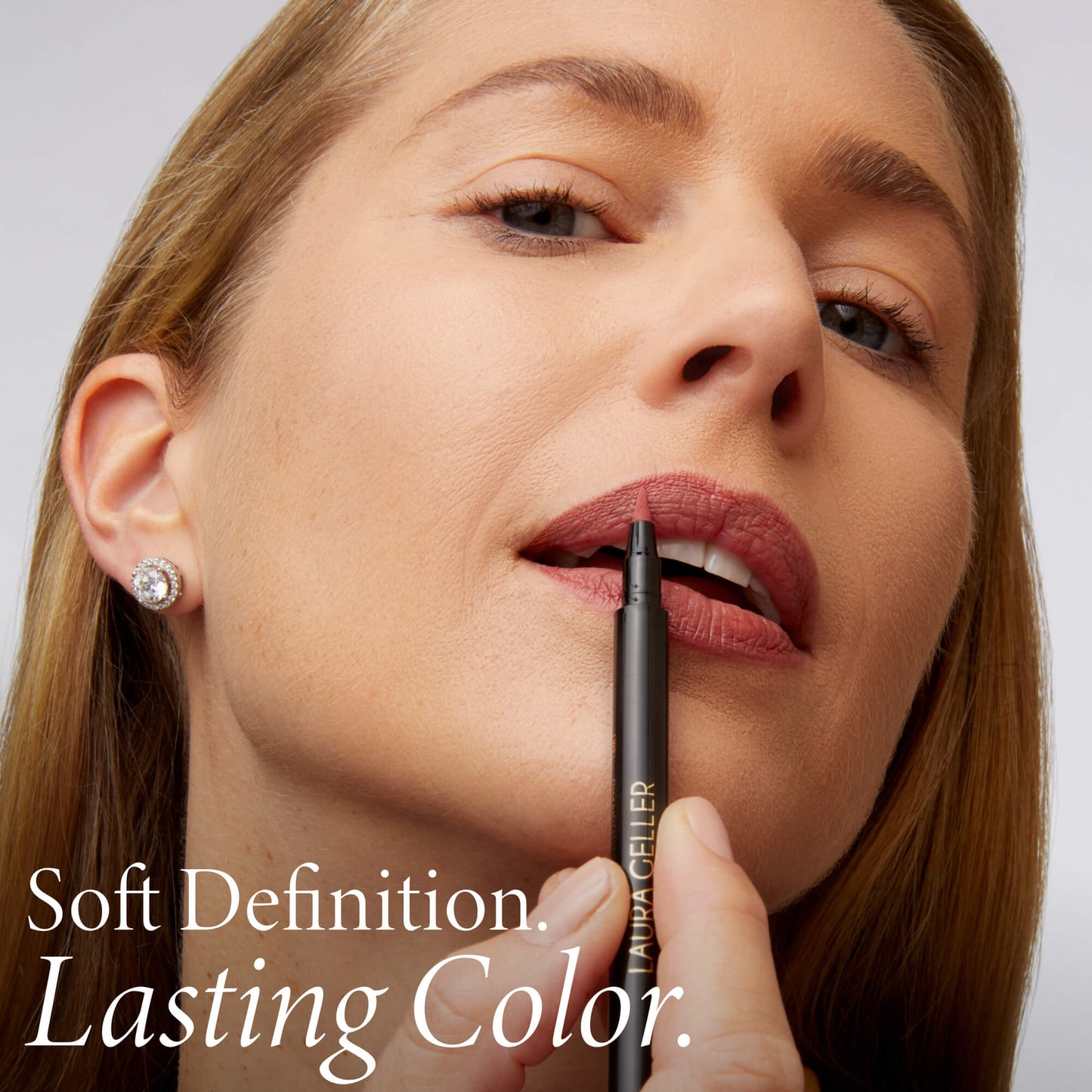 Lasting Love Longwearing Lip Color application shot