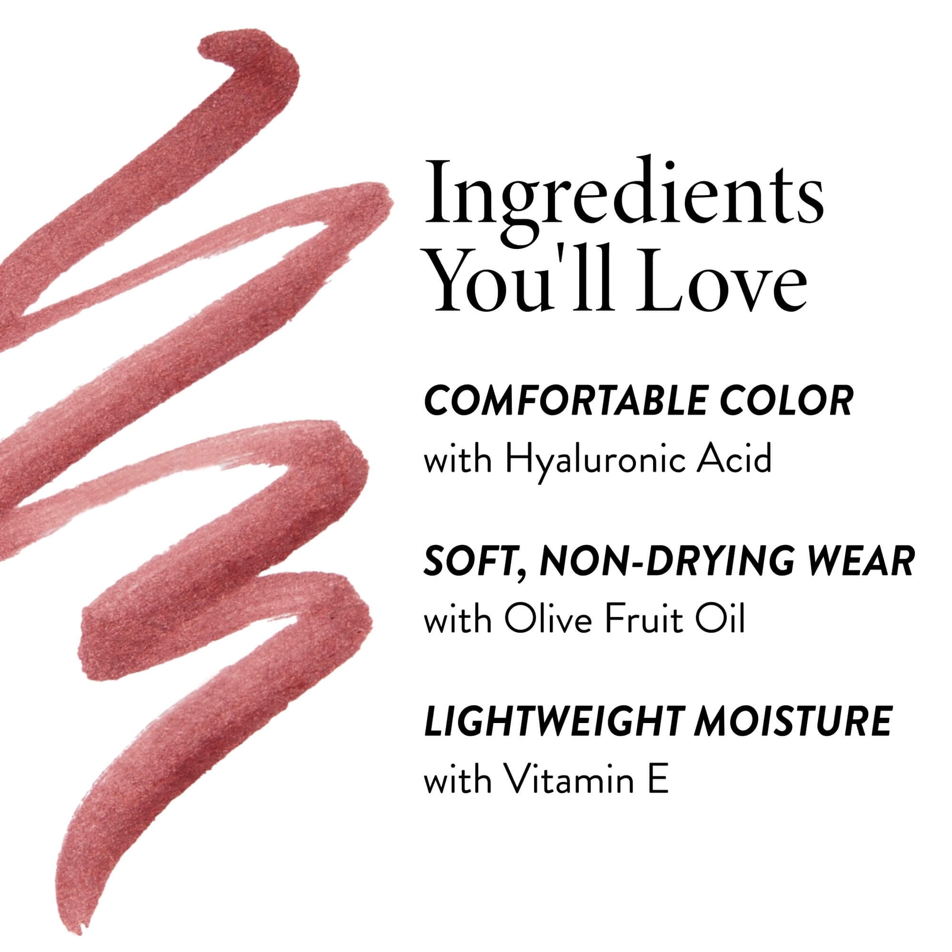 Lasting Love Longwearing Lip Color ingredient call out