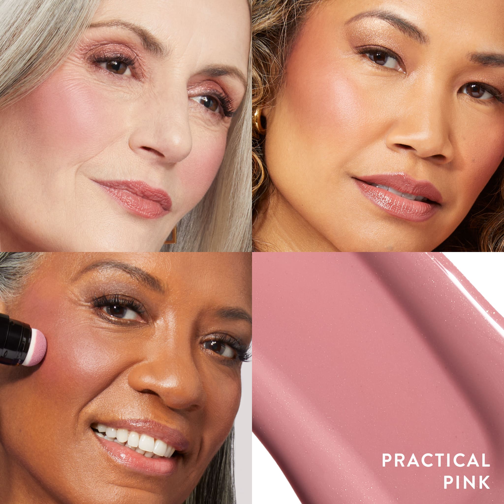 practical pink - model grid