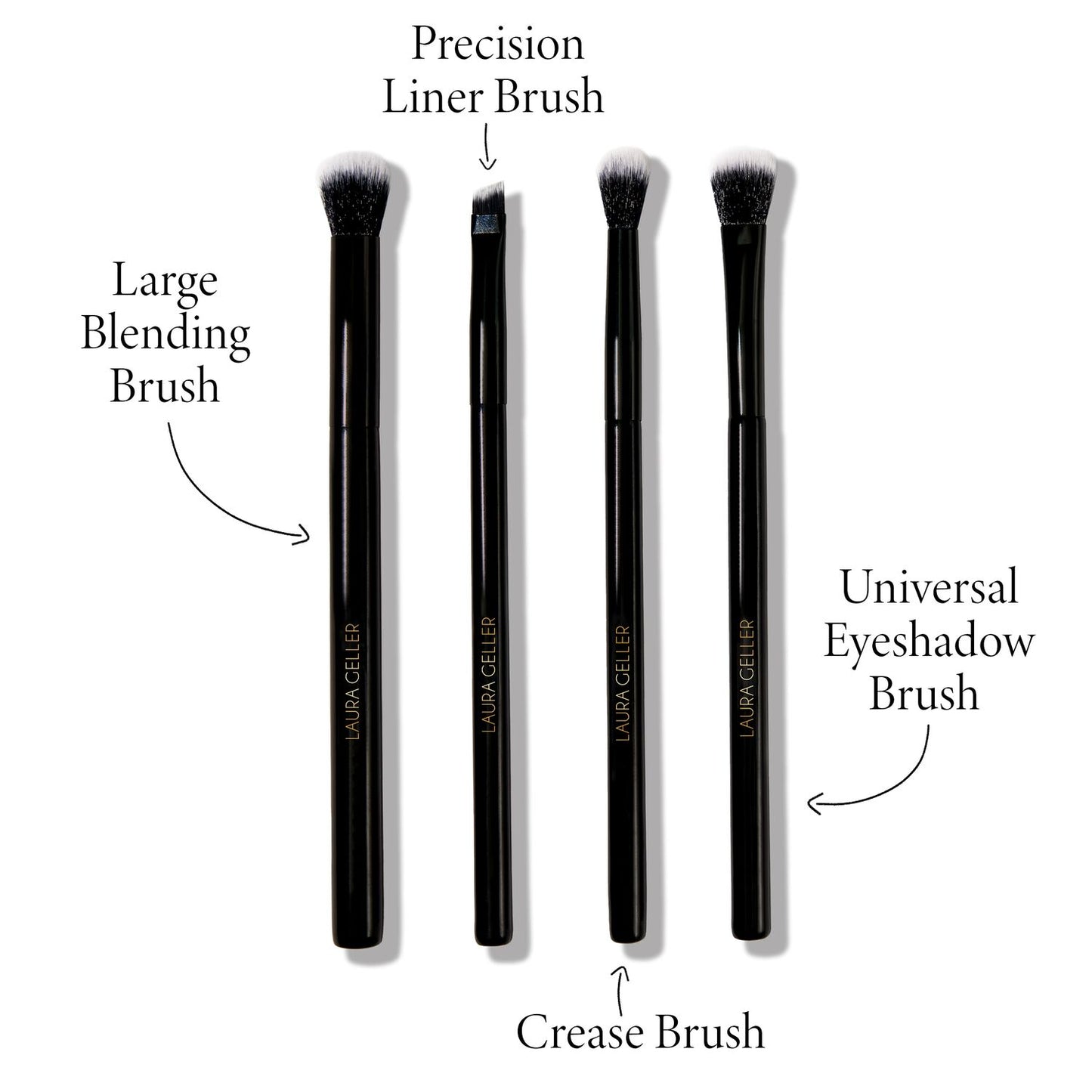 4PC Eyeshadow Brush Set