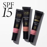 Shine-n-Shield Lip Balm SPF 15 group image with SPF callout