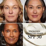 Spackle Skin Perfecting Primer SPF 30 Model Grid 3 shades