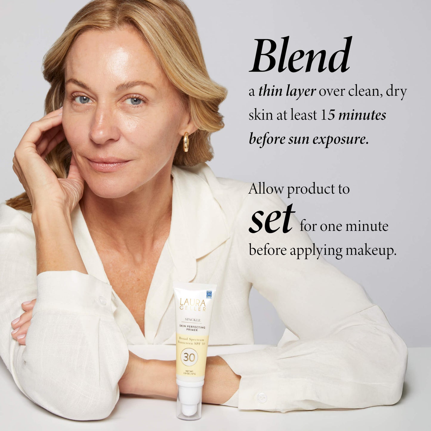 Spackle Skin Perfecting Primer Broad Spectrum Sunscreen SPF 30 how to apply