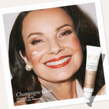 Fran Spackle Campaign application in champagne glow