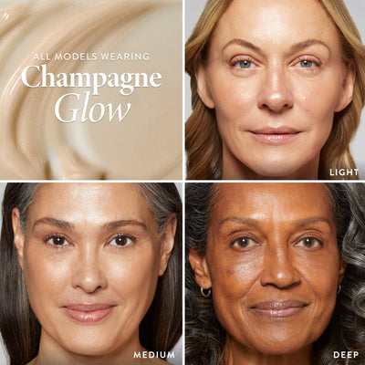 Spackle Skin Perfecting Primer: Original Champagne Glow 3 model grid