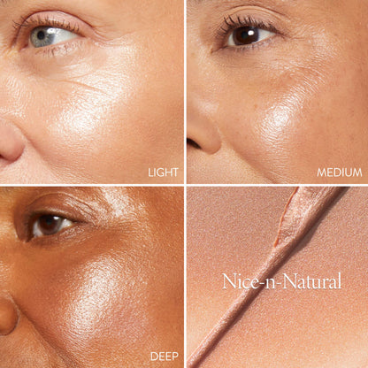 The Wonder Balm Model Shade Grid in Nice-n-Natural