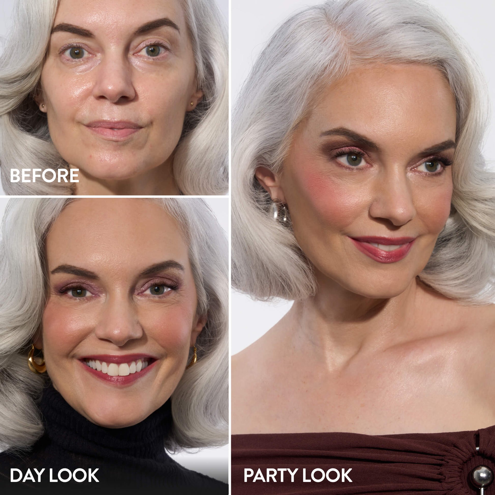 Best of the Best Baked Palette Tuscan Dreams - Model B&A Party Look Light