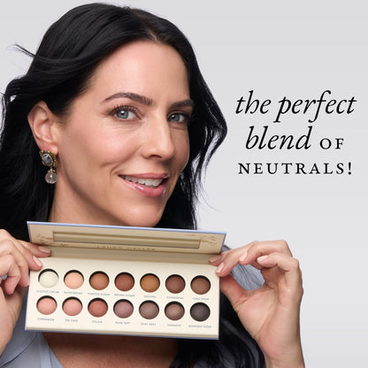 The Delectables 14-Well Baked Eyeshadow Palette - Teatime Touches the perfect blend of neutrals