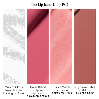 Lip Icons Kit (4PC) swatch