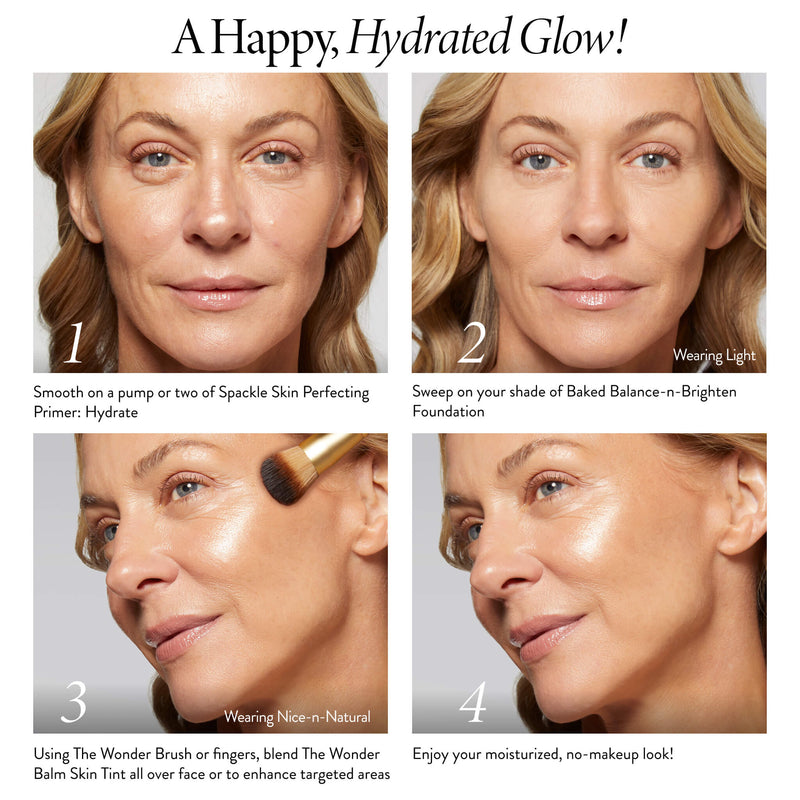 The Wonder Balm Hydrating Skin Tint routine builder