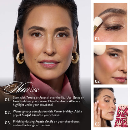 Best of the Best Baked Palette Tuscan Dreams - how to apply