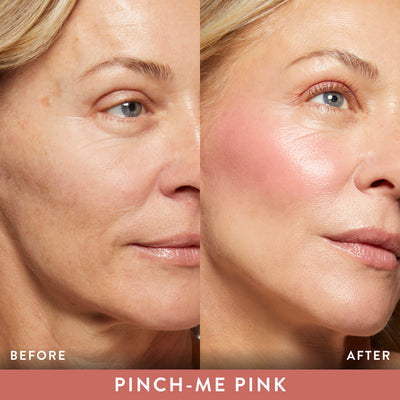 The Wonder Balm Model B&A in Pinch-Me Pink