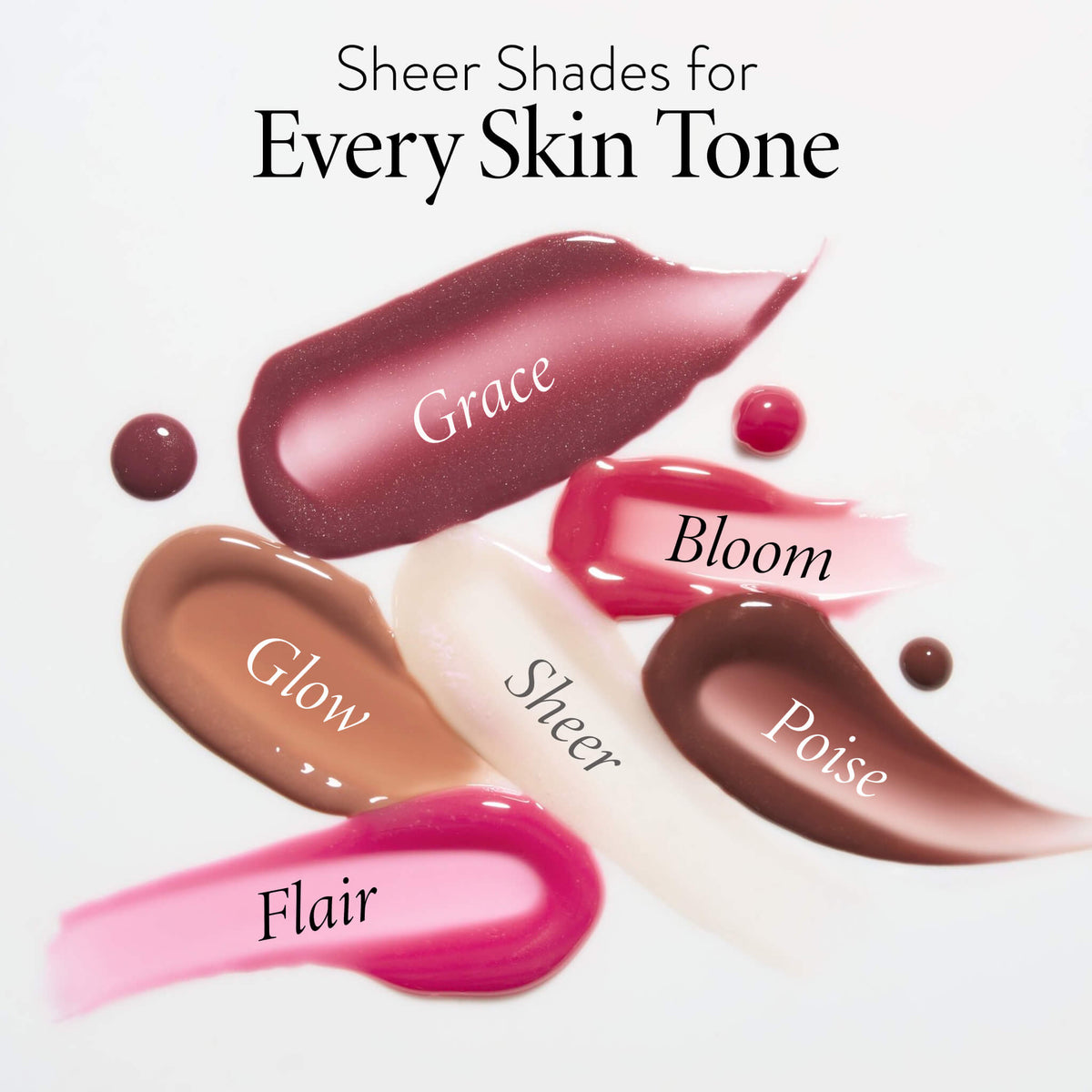 Tinted Lip Shine all shades