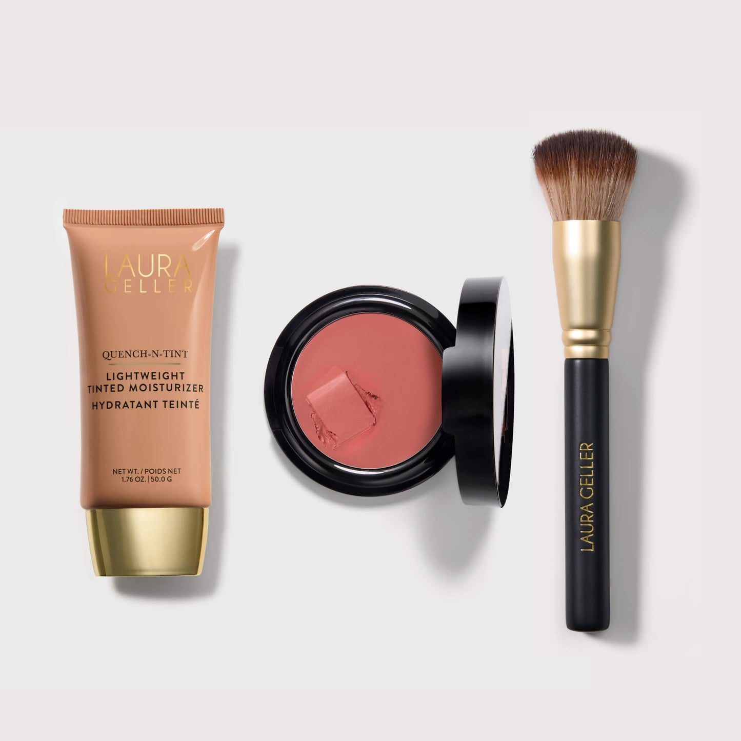 Fresh & Hydrated Face Essentials Kit (3 PC) - solider medium deep