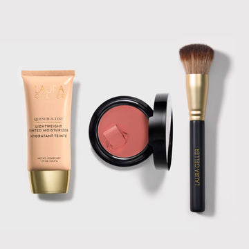 Fresh & Hydrated Face Essentials Kit (3 PC) - solider porcelain fair
