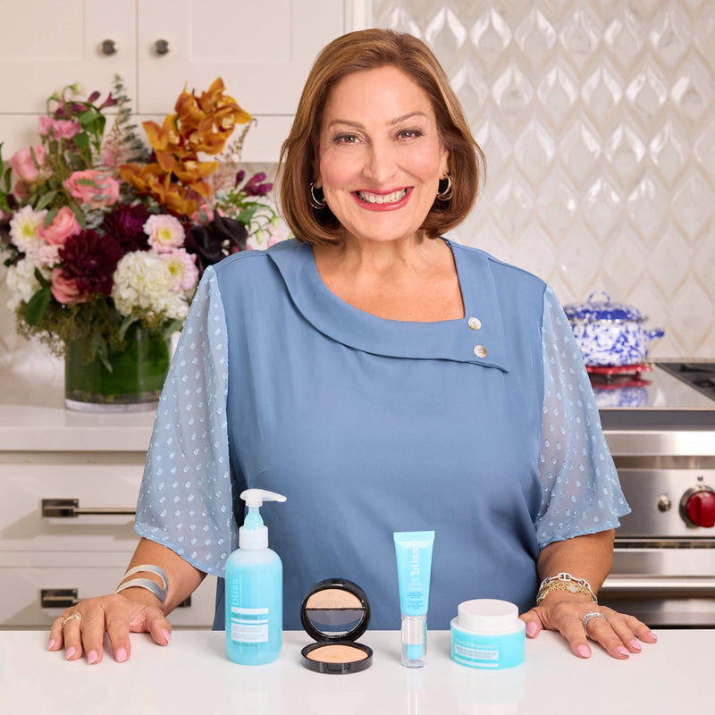 Bliss x LG Your Skin Looks Great! Kit  lifestyle model image
