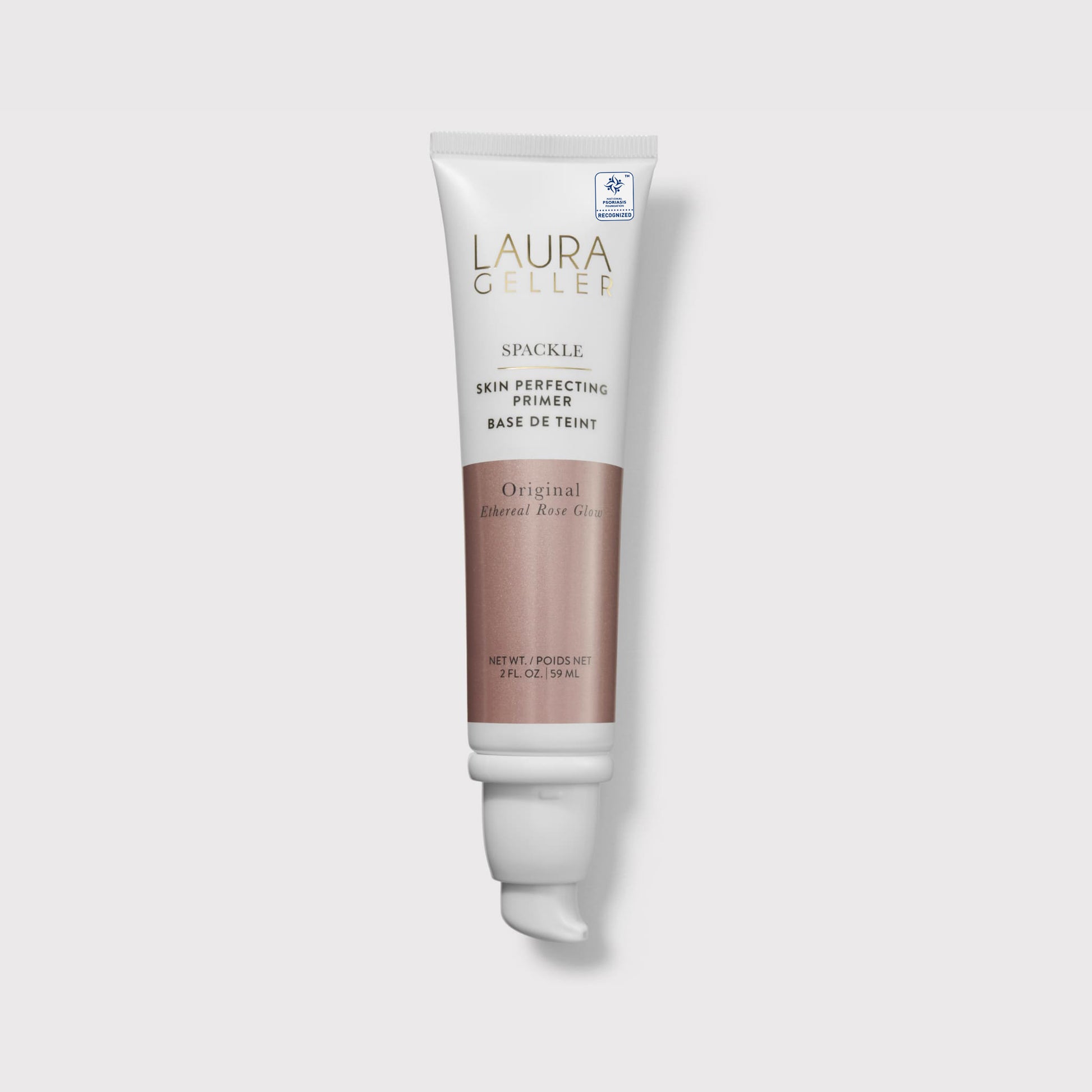 Spackle Skin Perfecting Primer: Original Ethereal Rose Glow with Psoriasis badge