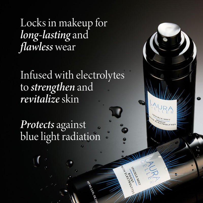 Spackle Mist product benefits include locks in makeup for long-lasting flawless wear