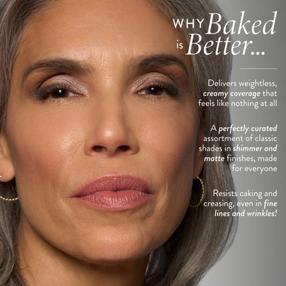 The Delectables 14 Multi-Finish Baked Eyeshadows Timeless Tones - mature skin