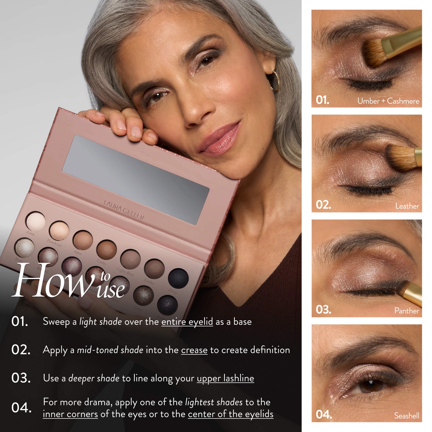 The Delectables 14 Multi-Finish Baked Eyeshadows Timeless Tones - routines