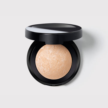 Baked Marbleized Highlighter soldier- prosecco
