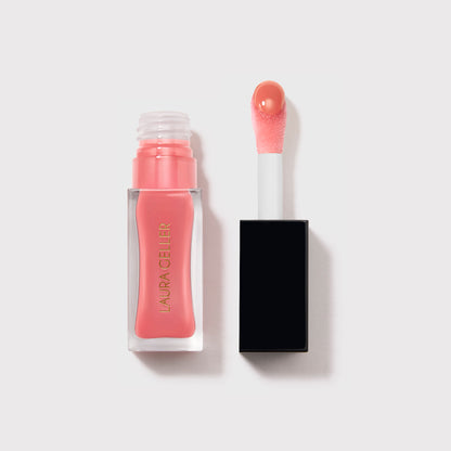 Fine Shine Glossy Lip Oil Soldier - Peach