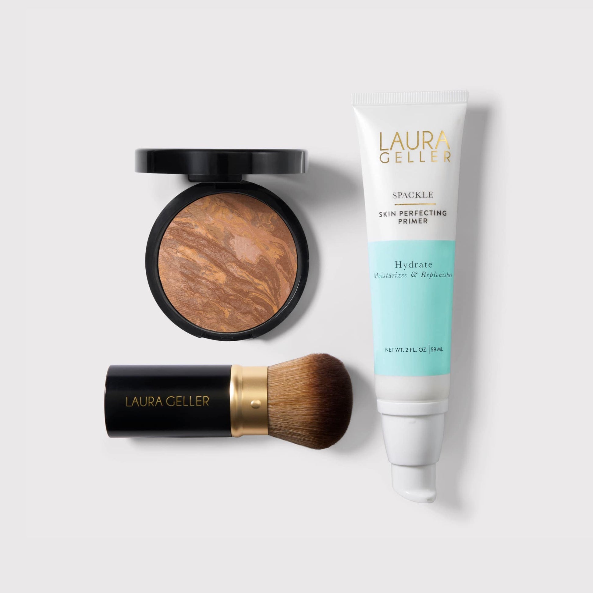 Makeup Made Simple Kit (3PC) in  tan