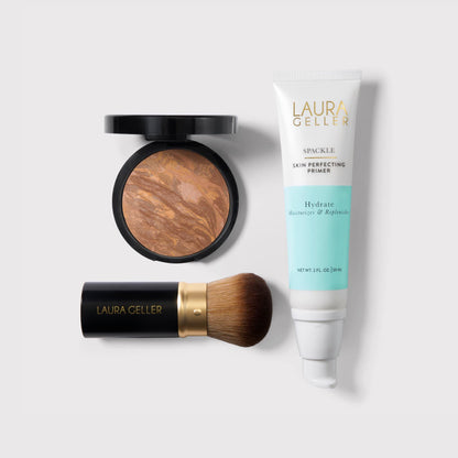 Makeup Made Simple Kit (3PC) in  tan