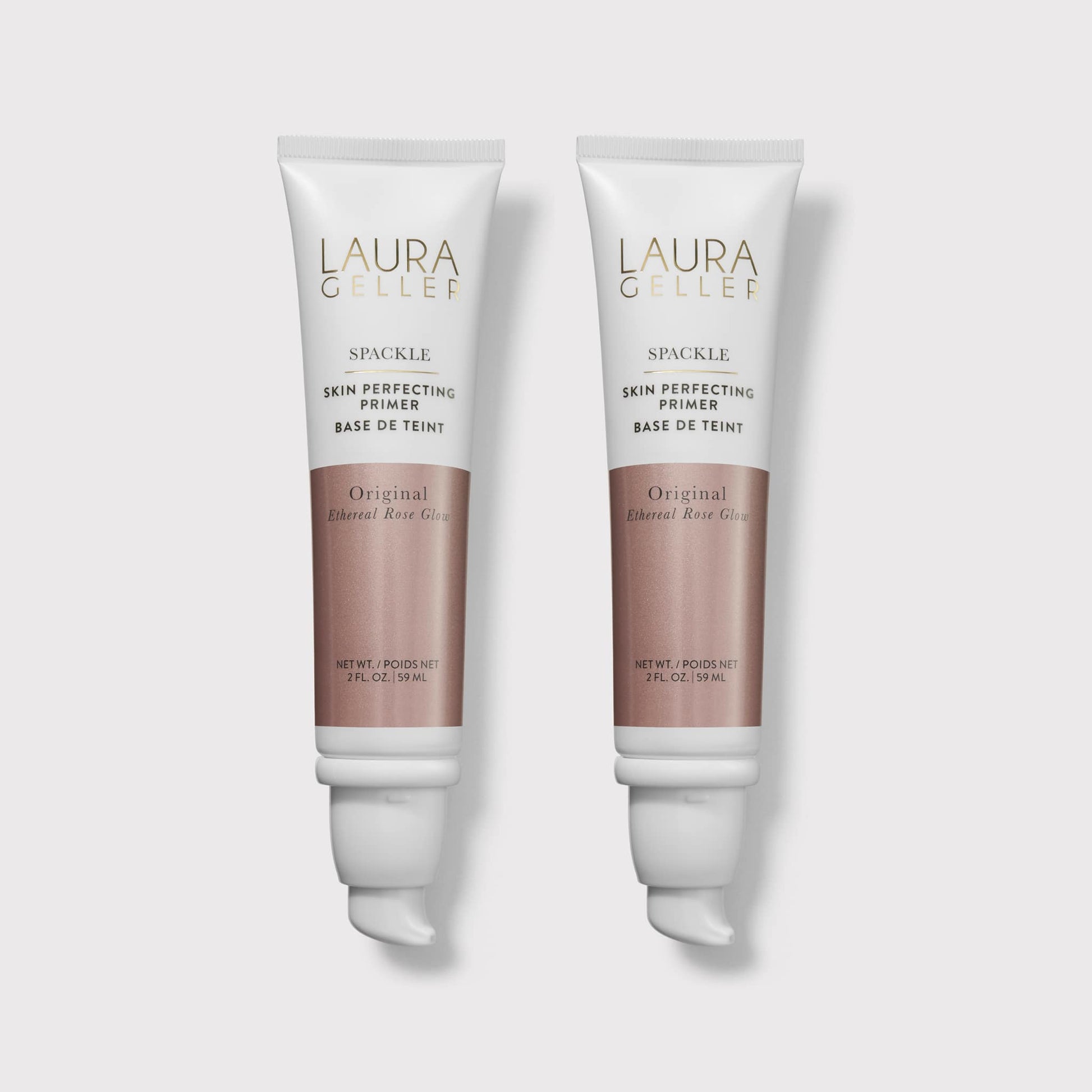 Spackle Skin Perfecting Primer Duos soldier in ethereal rose glow