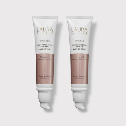 Spackle Skin Perfecting Primer Duos soldier in ethereal rose glow