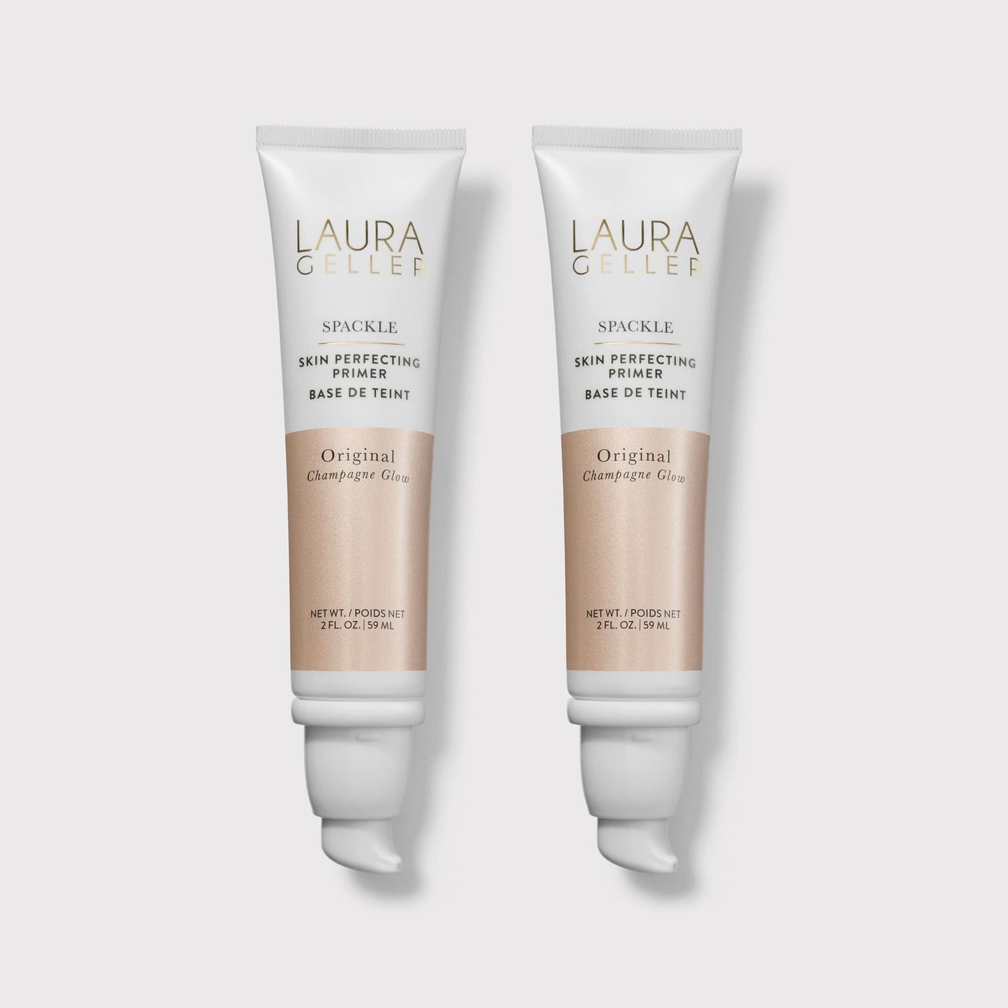 Spackle Skin Perfecting Primer Duos soldier in champagne glow