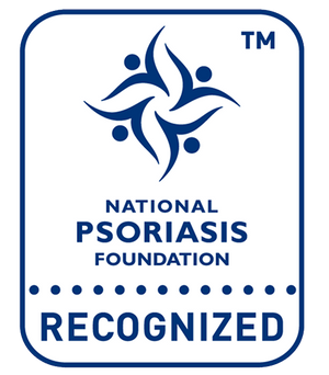 National Psoriasis Foundation Recognized badge 