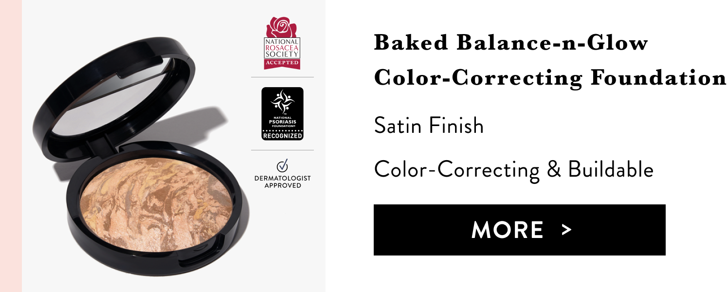 Baked Balance-n-Glow Color-Correcting Foundation Satin Finish