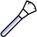 Icon of a makeup brush