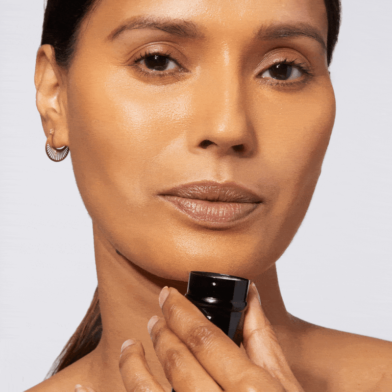 Retractable Angled Kabuki Brush