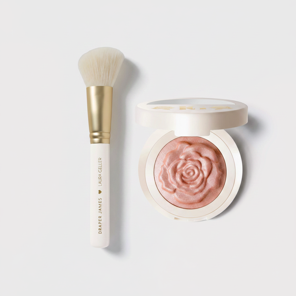 Draper James x Laura Geller Baked Blush + Brush Bundle Limited Edition