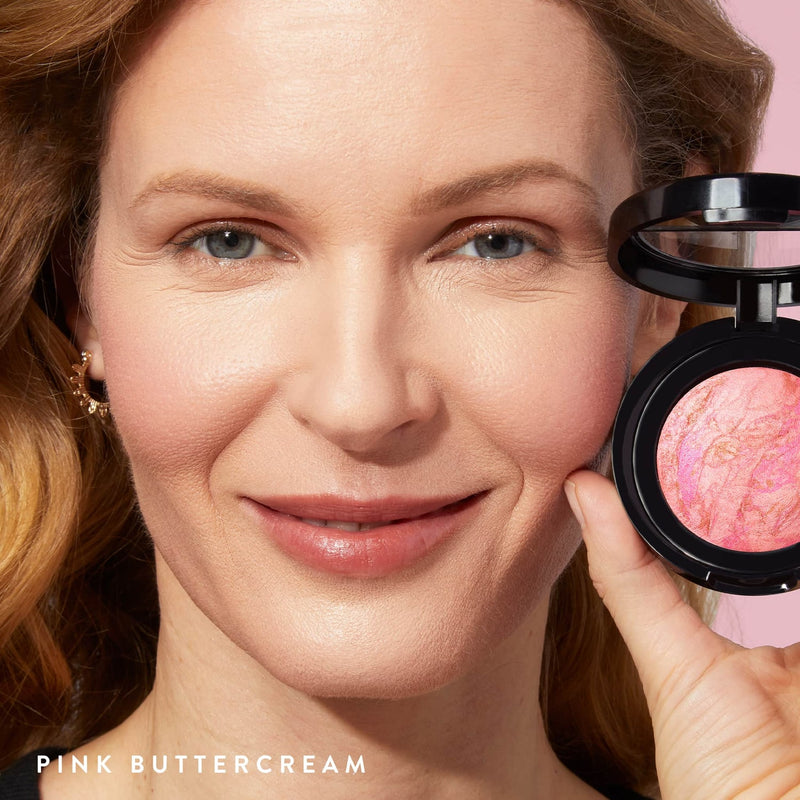 Blush N Brighten Model image in shade Pink Buttercream 