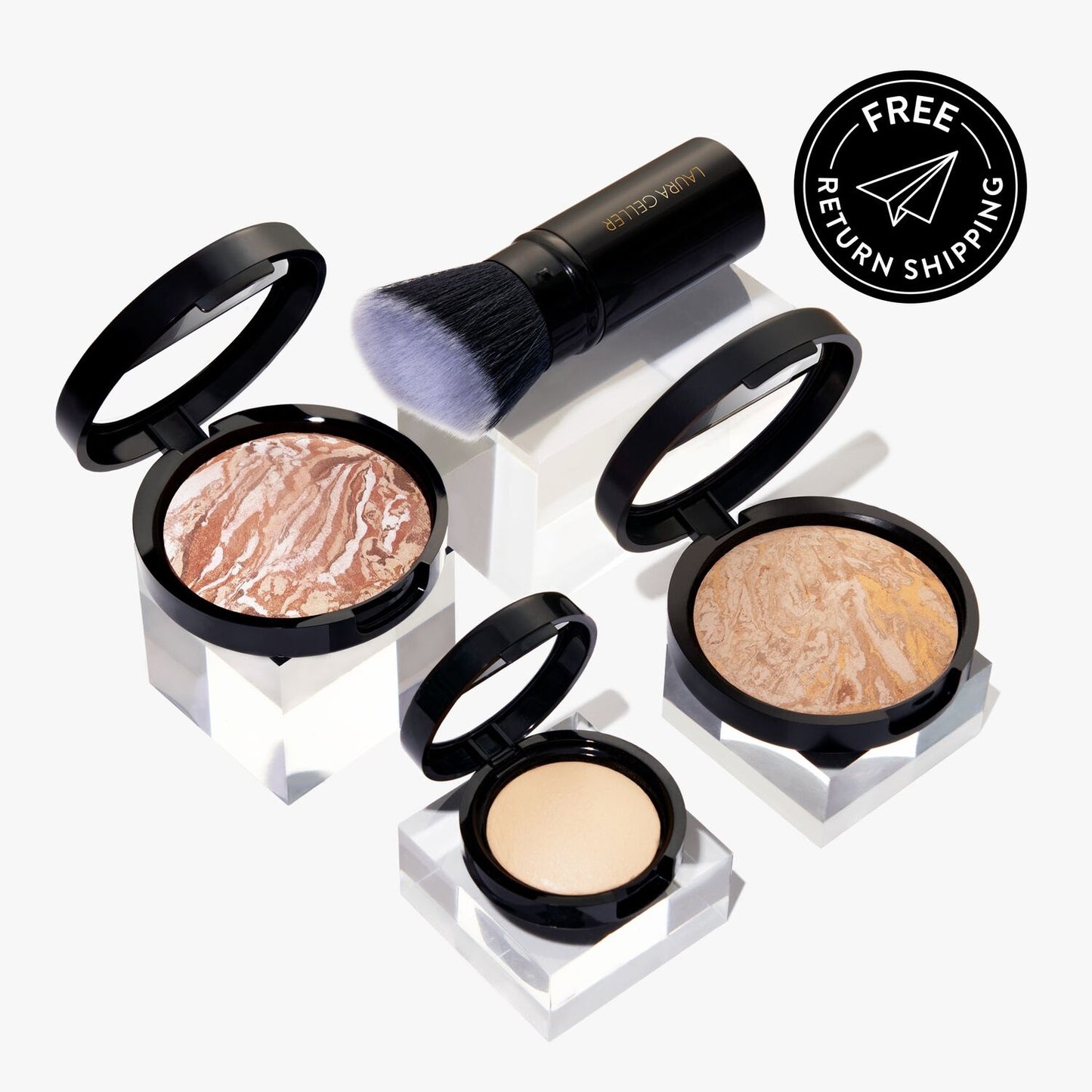 Laura Geller Daily Routine Bronze Full Face Kit in Medium